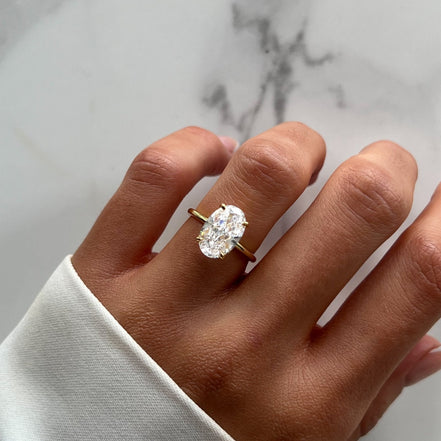 Gold Plain Band Salina Ring