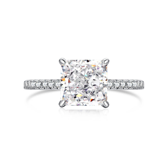 Sterling Silver Princess Ring
