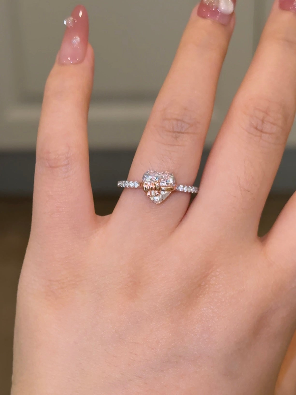 Love Story Heart Ring