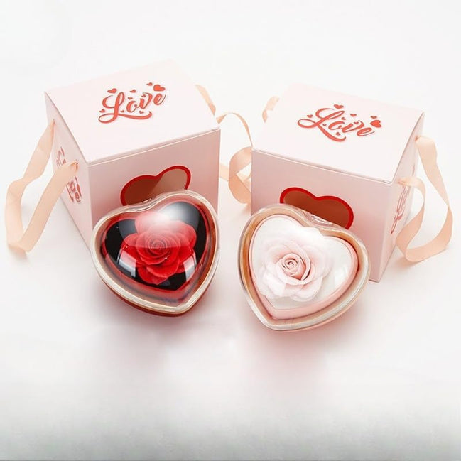 Rose Heart Jewelry Box(Jewelry not included)