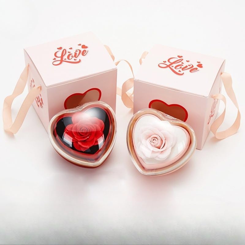Rose Heart Jewelry Box(Jewelry not included)