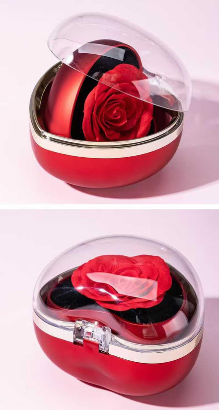 Rose Heart Jewelry Box(Jewelry not included)