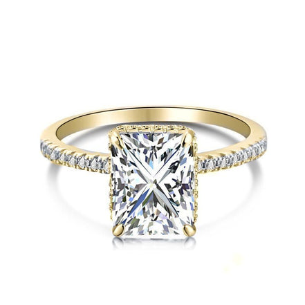 18K Gold Surprise Ring Wedding Set