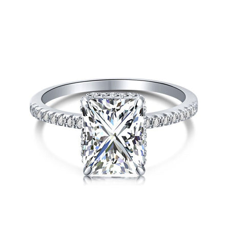 Sterling Silver Surprise Wedding Ring Set