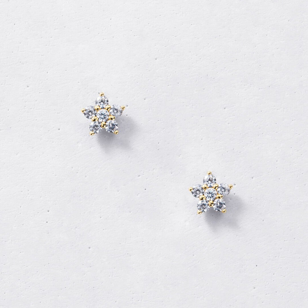 Dainty Flower Stud Earrings