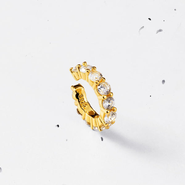 Brilliant Round Ear Cuff