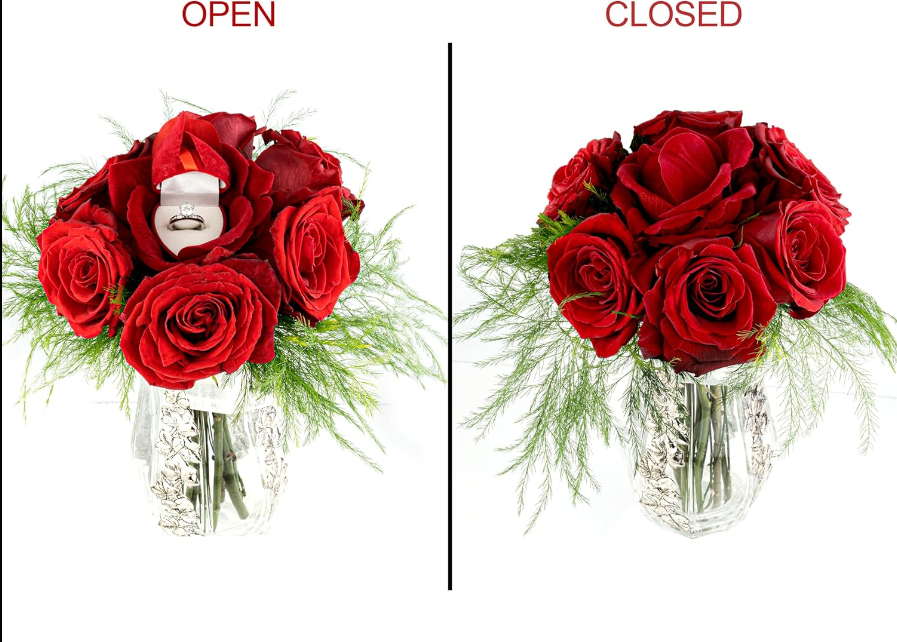 Rose Special Ring Box