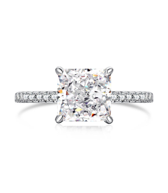 Sterling Silver Princess Ring