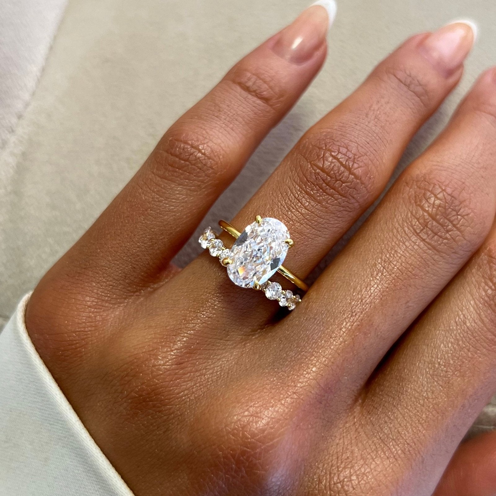 Gold Plain Band Salina Ring
