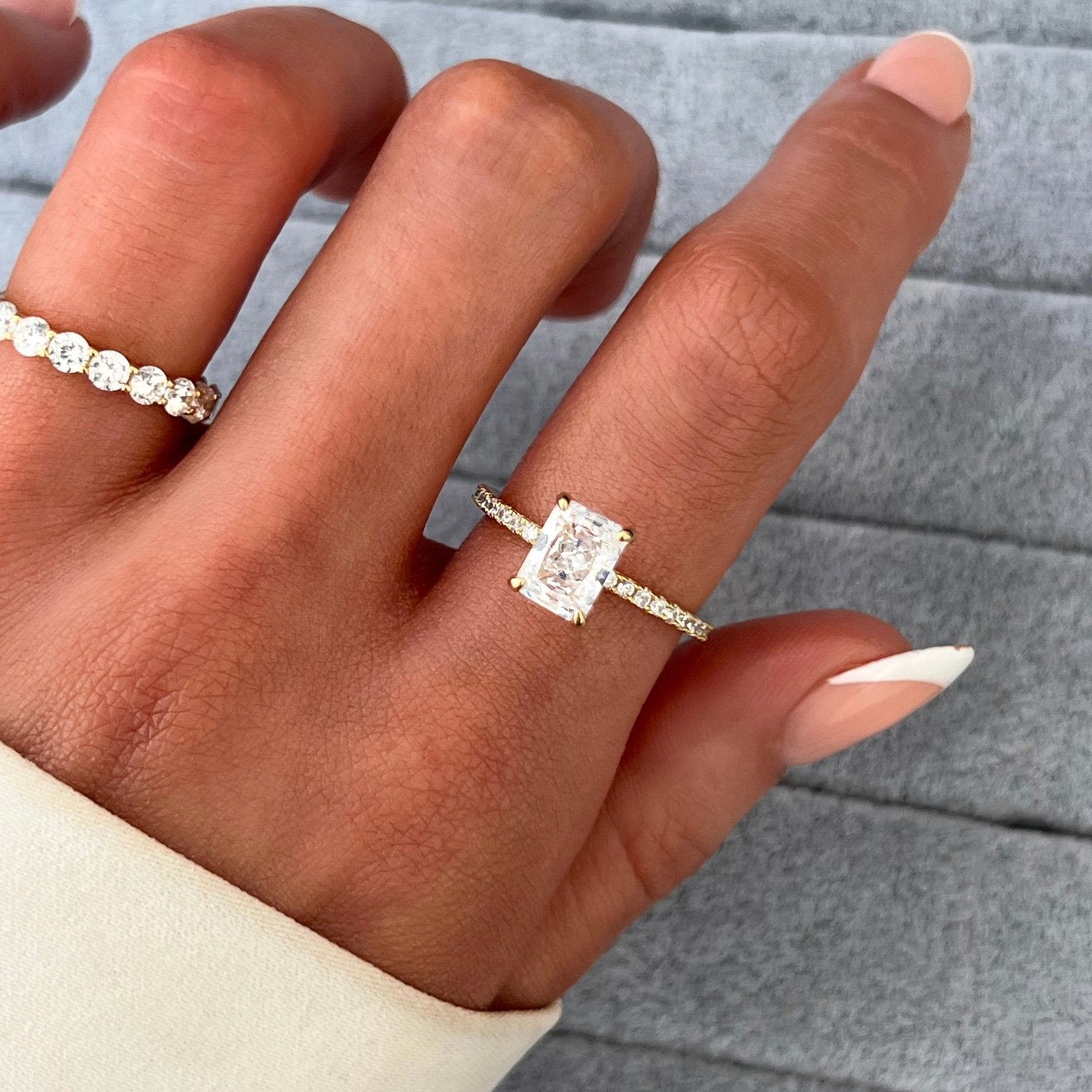Gold Mini Lela Ring