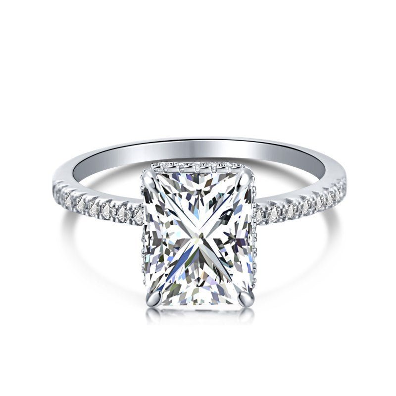 Sterling Silver Surprise Wedding Ring Set
