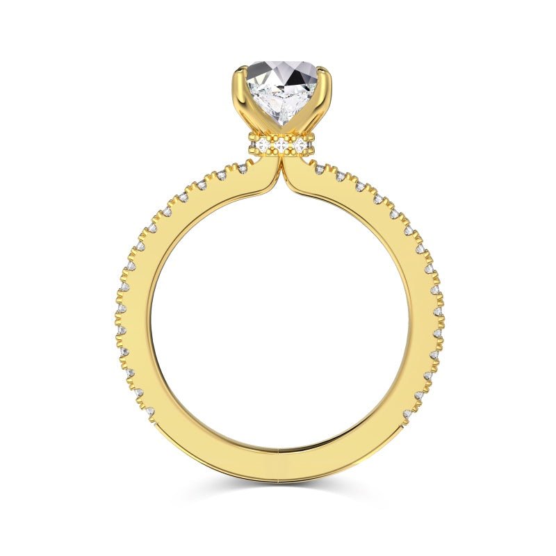 Gold Mini Lela Ring