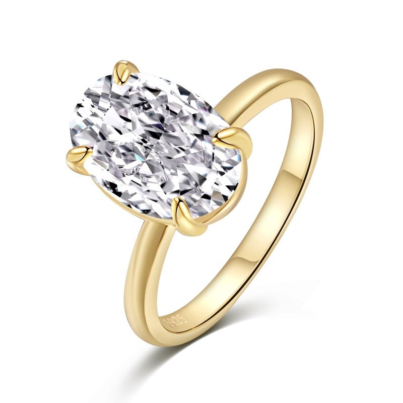 Gold Plain Band Salina Ring