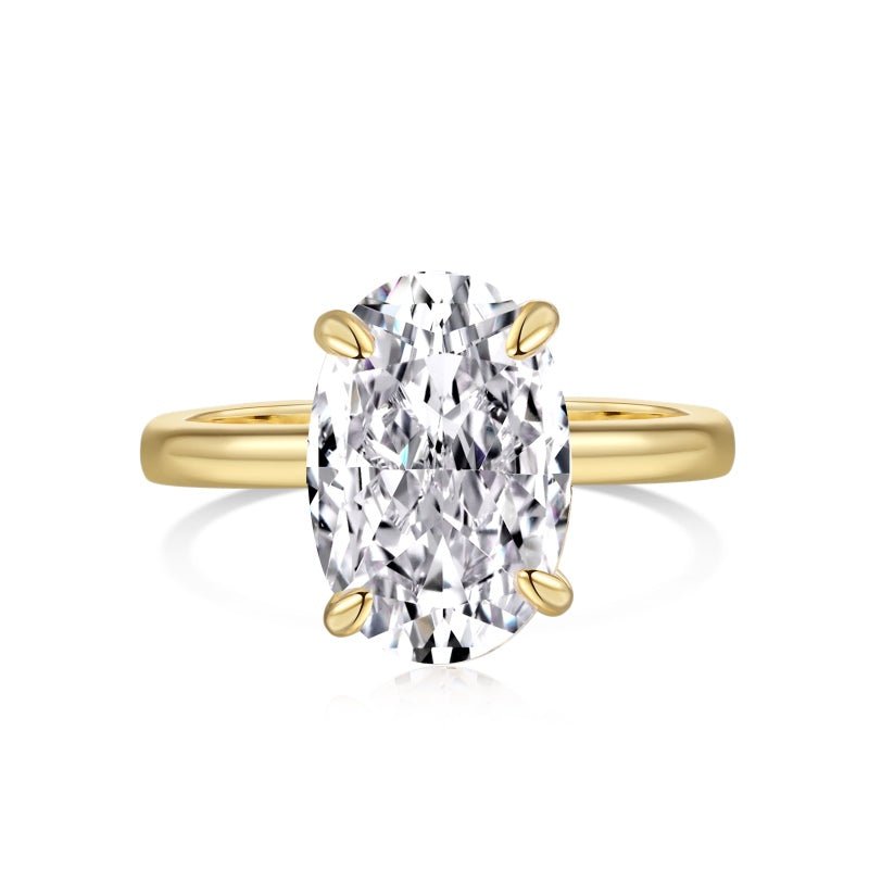 Gold Plain Band Salina Ring
