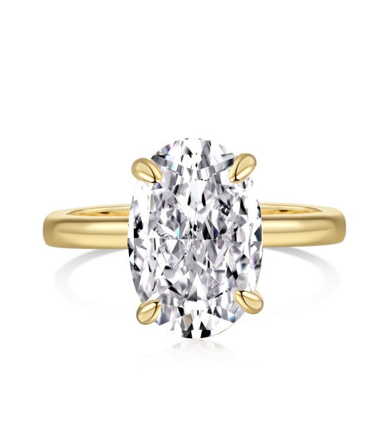 Gold Plain Band Salina Ring