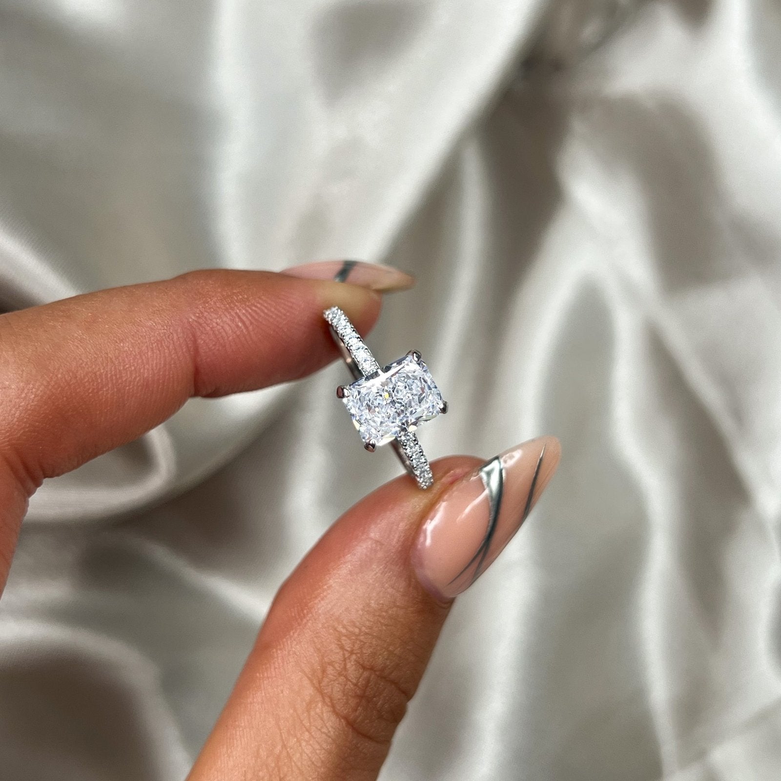 Sterling Silver Mini Lela Ring