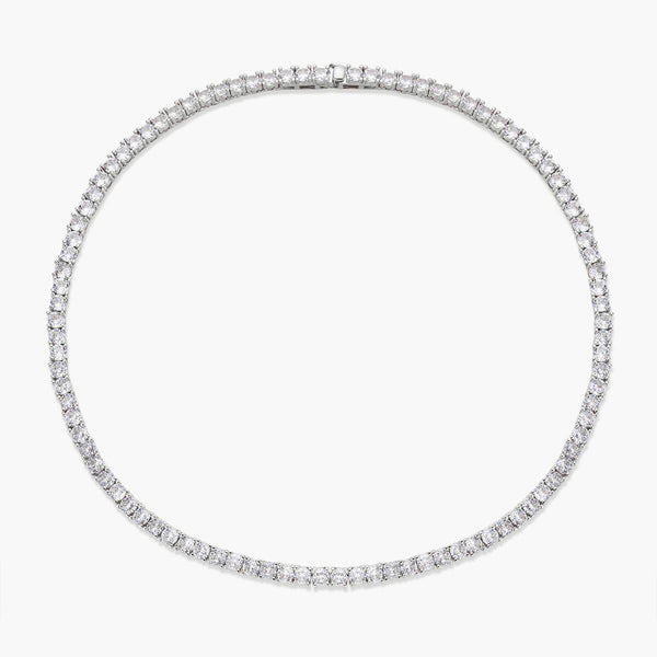 Mens Tennis Necklace (4mm)