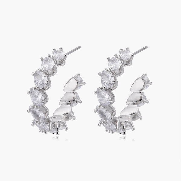 Stilla Hoop Earrings
